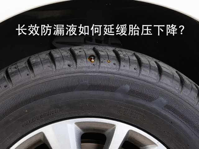 长效防漏液如何延缓胎压下降？低速滚动分布液体实测