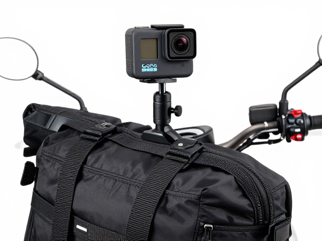 摩托车旅行装备，GoPro原厂车把摄像支架安装指南与评测