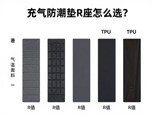 TPU涂层面料充气防潮垫R值怎么选？户外露营防潮隔热全解析