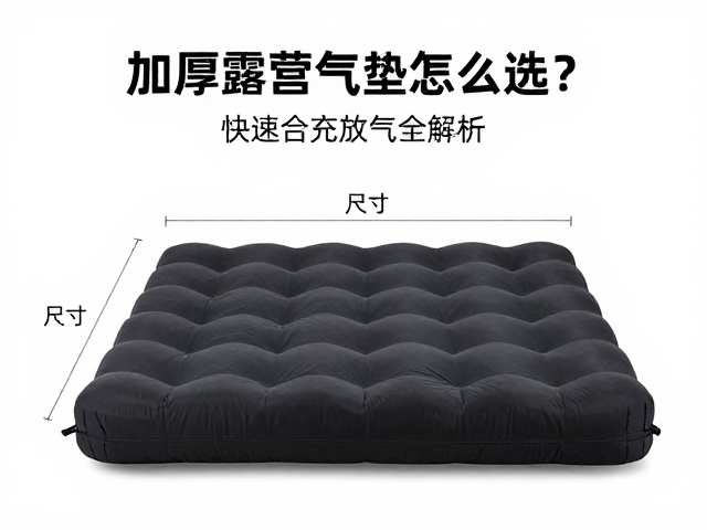 加厚露营气垫怎么选？展开尺寸与快速充放气全解析