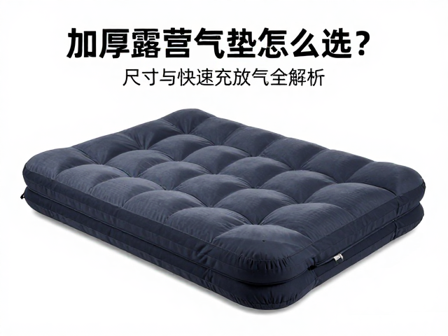 加厚露营气垫怎么选？展开尺寸与快速充放气全解析