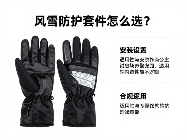 风雪防护套件怎么选？手套护手罩，反光标识全攻略
