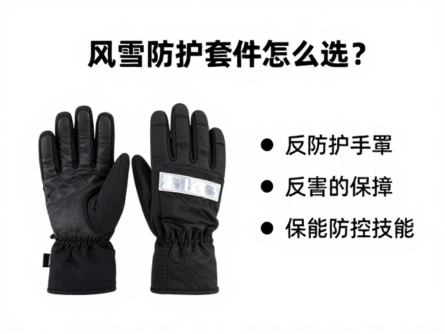 风雪防护套件怎么选？手套护手罩，反光标识全攻略