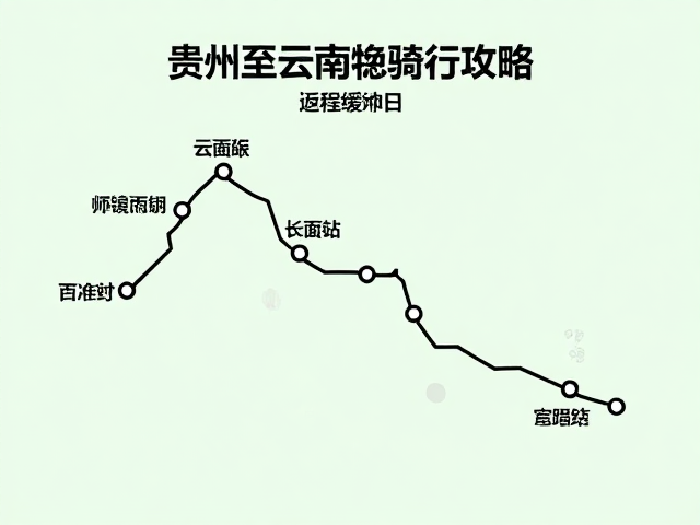 贵州至云南喀斯特地貌骑行攻略，含返程缓冲日规划