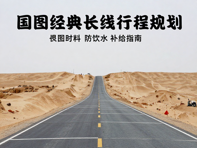 沙漠公路自驾攻略，国道经典长线行程规划与饮用水补给指南