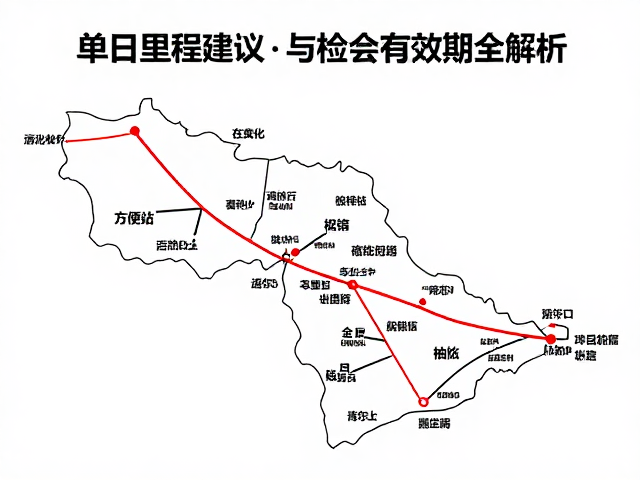 首次长途骑行规划，单日里程建议与年检有效期全解析
