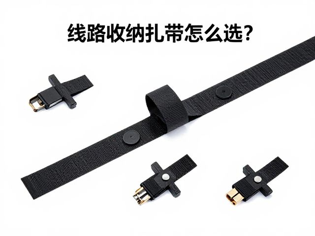 线路收纳扎带怎么选？固定外接电源线与线束固定夹使用指南