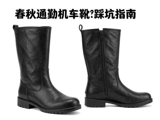 春秋通勤机车靴怎么选？检查鞋底磨损防踩坑指南