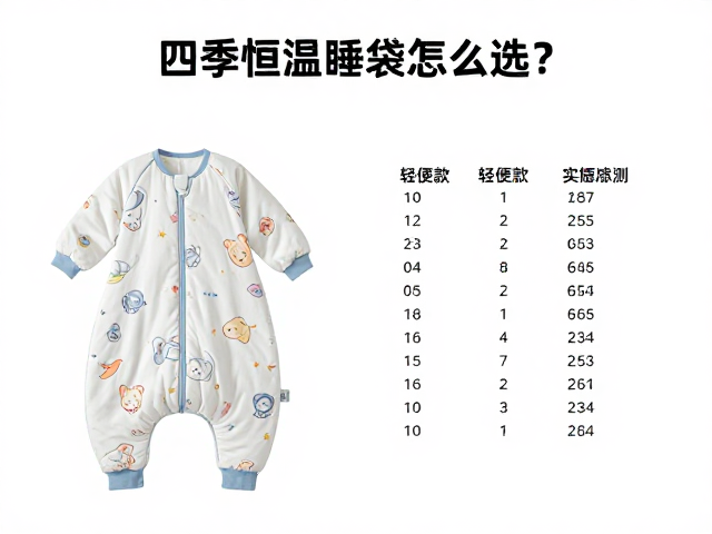 四季恒温睡袋怎么选？轻便款温标实测，告别换季焦虑