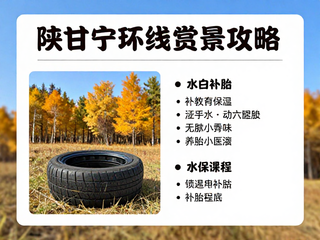 陕甘宁环线秋季赏景攻略，自驾必备补胎工具清单