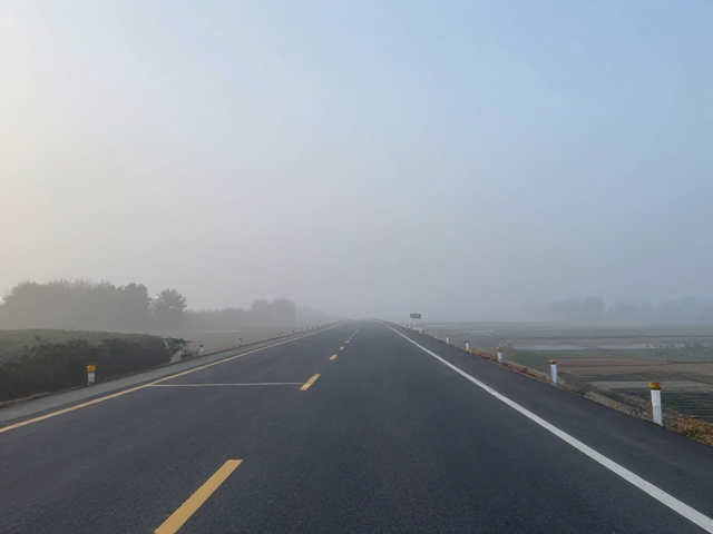 城郊骑行，国道省道晨雾路段提醒，20km休闲路线攻略