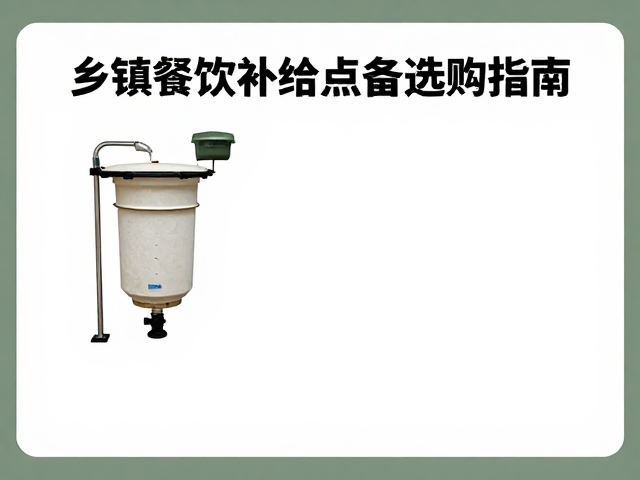 乡镇餐饮补给点水源过滤设备选购指南与边包空间分配策略