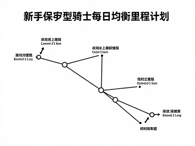 新手保守型骑士每日均衡里程规划，附途经点标注攻略