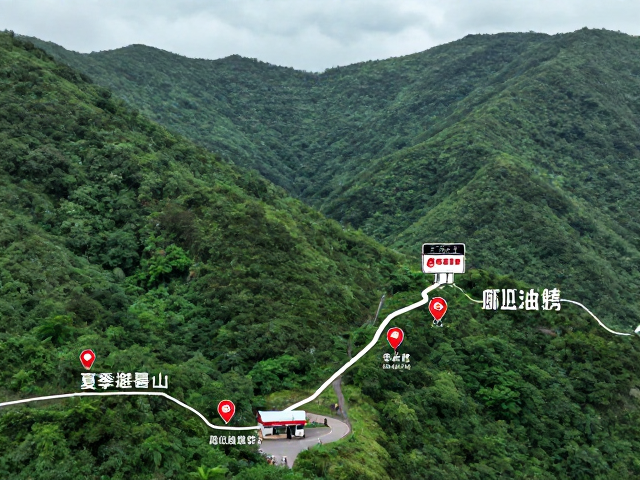 春季回暖摩旅指南，夏季避暑山间线路推荐与加油站标注