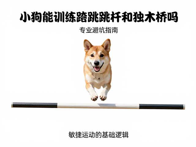 小狗能训练跨栏跳杆和独木桥吗？专业避坑指南