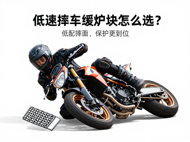 摩托车低速摔车缓冲块怎么选？搭配水箱护网保护更到位