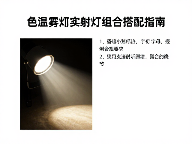 铺路射灯怎么选？色温与雾灯射灯组合搭配指南，告别昏暗小路
