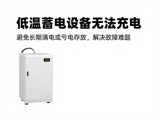 低温蓄电设备无法充电？避免长期满电或亏电存放，解决故障难题