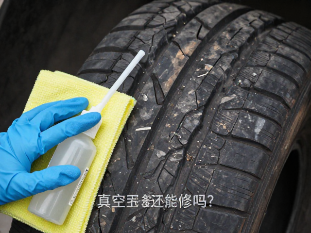 真空胎修补液,手套清洁布,严重破损还能修吗?替代方案详解