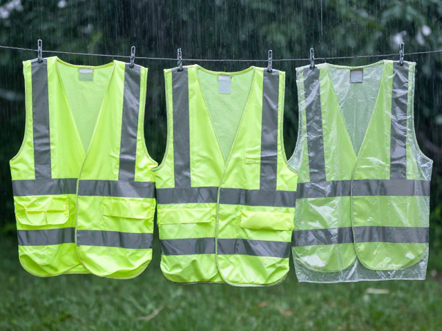 PVC反光背心雨后怎么晾干？正确收纳延长反光寿命