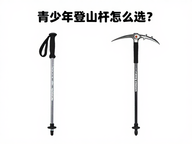 青少年登山杖怎么选?结合冰川眼镜与镐尖强度,新手避坑指南