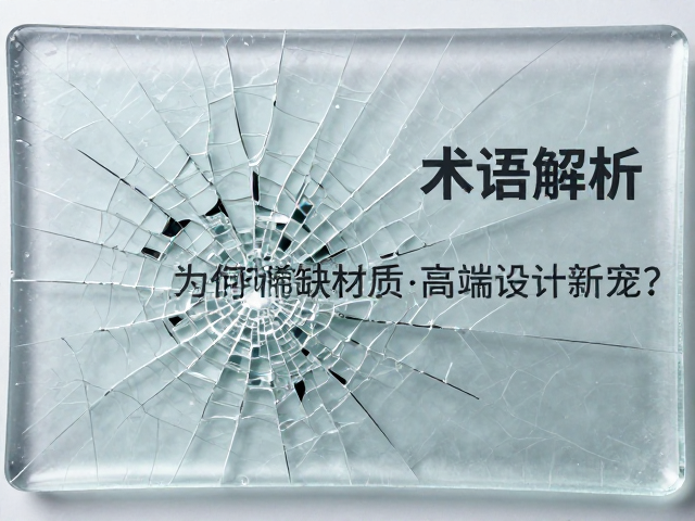 冰裂纹玻璃术语解析,为何稀缺材质成高端设计新宠?