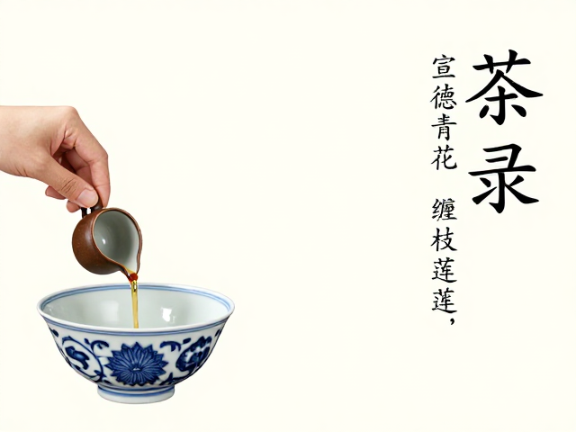 点茶茶录解读，宣德青花缠枝莲茶碗与宋代点茶文化