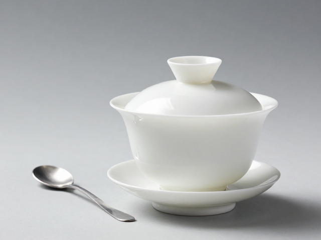 三才盖碗经典单品，茶匙见证历史生活，品味东方茶韵
