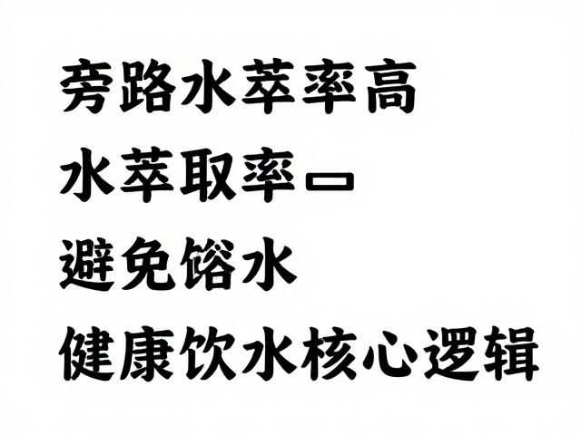 健康饮水的核心逻辑与科学依据