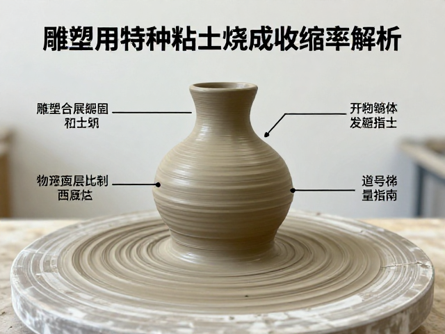 雕塑专用特种粘土烧成收缩率解析,泥板成型技巧与避坑指南