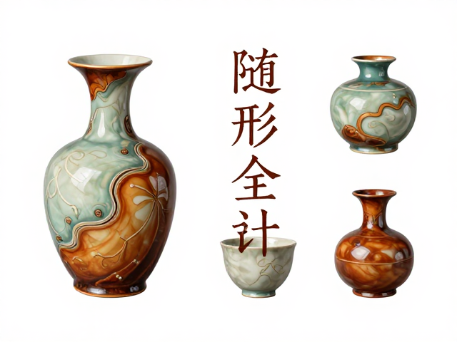 题款布局与器型随形设计,上色上蜡全解析