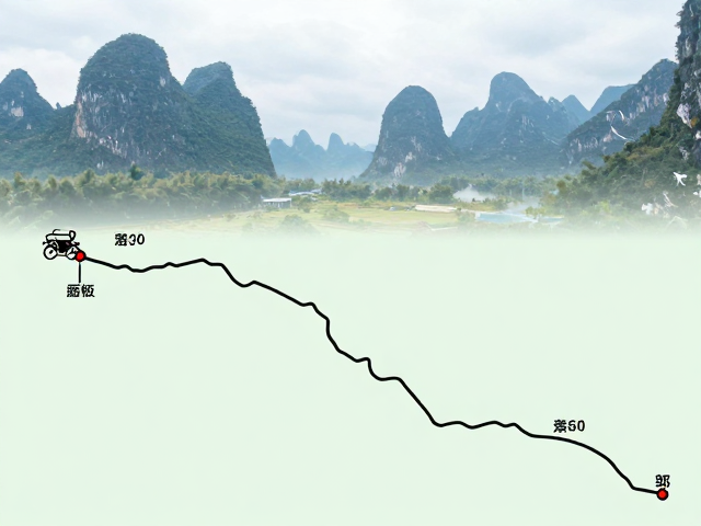 喀斯特地貌10-15天长途摩旅，骑行线与返程线全攻略