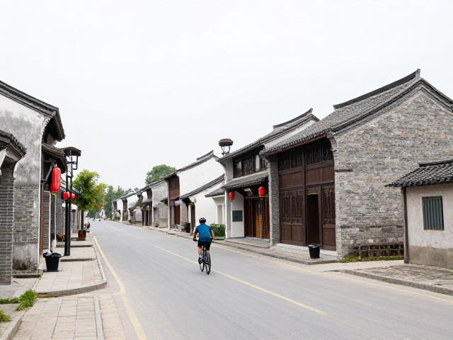 城郊骑行攻略，穿越古镇老街的山地弯道环线，周末逃离城市