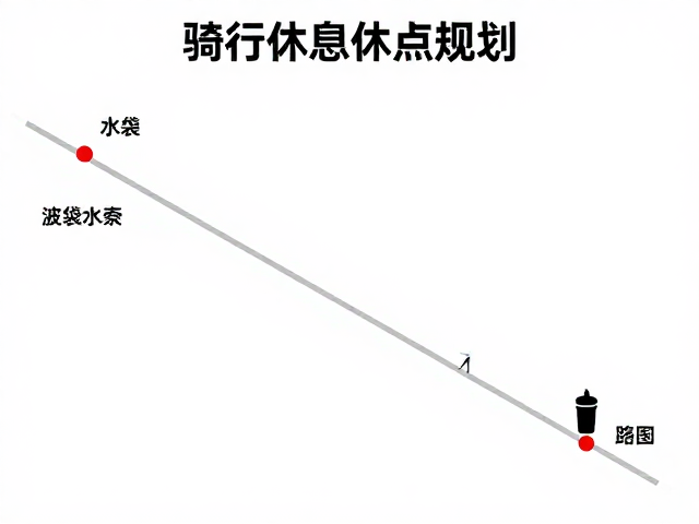半日骑行休息点规划，修车站点分布与水袋水壶配置指南