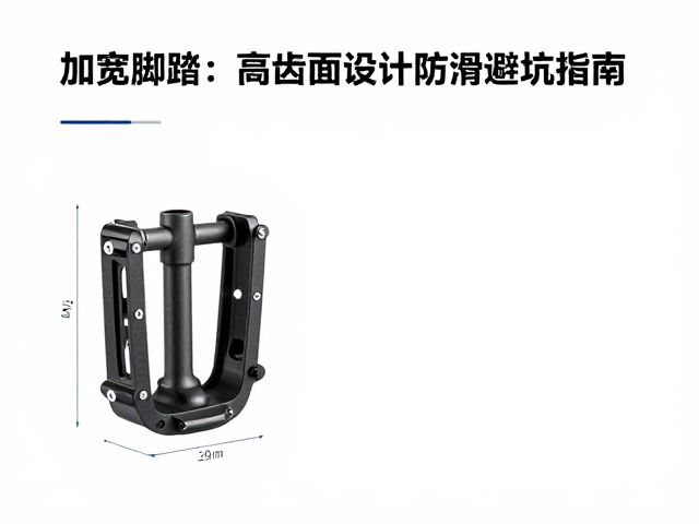 山地车CNC脚踏怎么选？加宽脚踏，高齿面设计防滑避坑指南