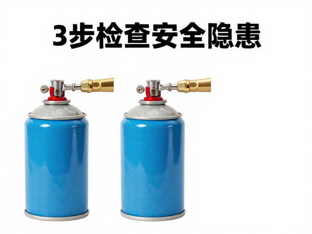 丙烷便携燃气罐转接头漏气测试，3步自查安全隐患