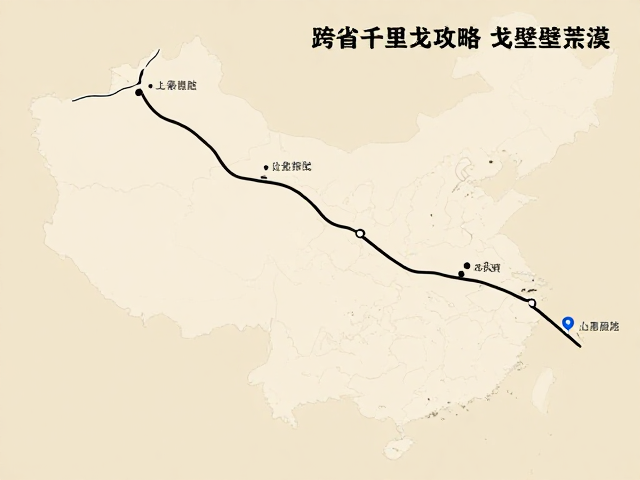 跨省千里骑行攻略，穿越戈壁荒漠，分段接驳轻松完赛