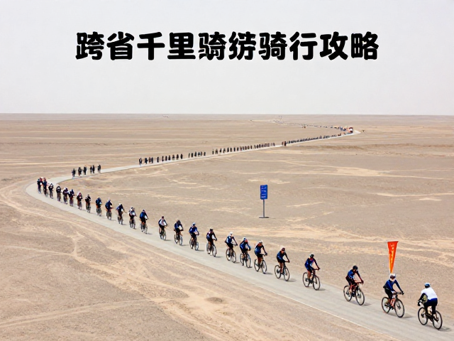跨省千里骑行攻略，穿越戈壁荒漠，分段接驳轻松完赛