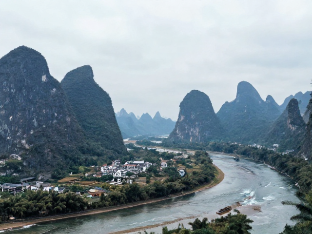 两广滨海摩旅，广州-桂林-阳朔-贵阳环线，精选县城中转住宿攻略