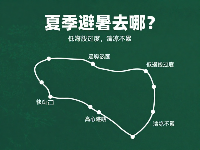 夏季避暑去哪?高原进阶路线含低海拔过渡,清凉不累