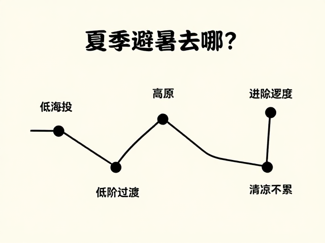 夏季避暑去哪?高原进阶路线含低海拔过渡,清凉不累