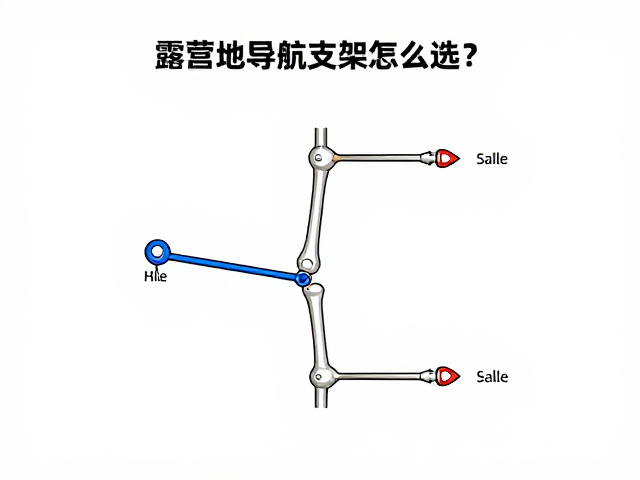 露营地导航支架怎么选？高低强度交替排布指南