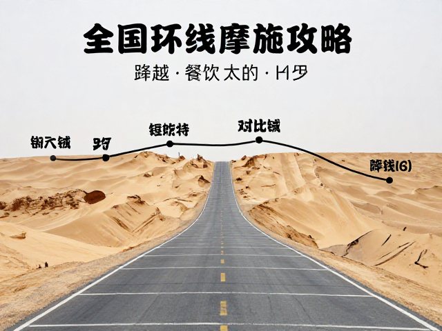 全国环线摩旅攻略，穿越沙漠公路，详解餐饮费用与省钱路线