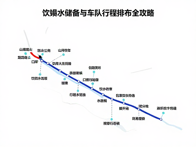 口岸串联观光路线规划，饮用水储备与车队行程排布全攻略