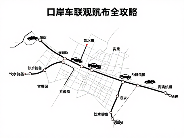 口岸串联观光路线规划，饮用水储备与车队行程排布全攻略