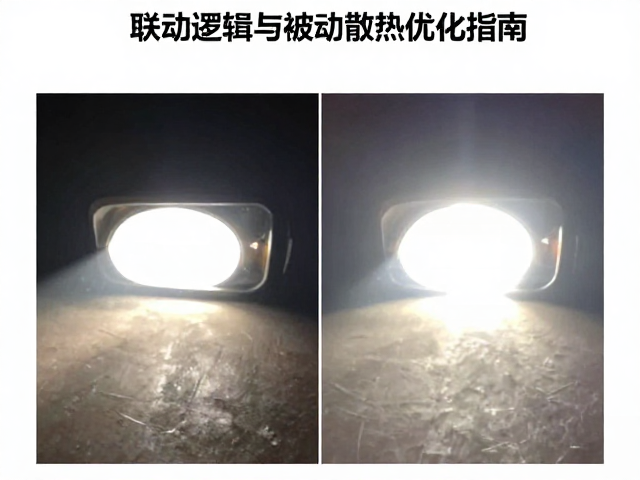 远近光灯测试，联动逻辑与被动散热优化指南