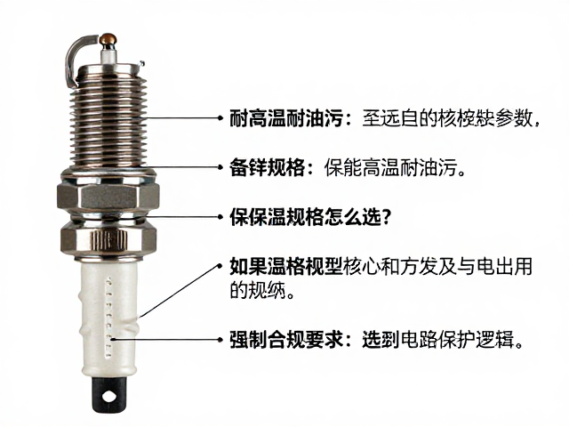 火花塞备件耐高温耐油污，保险丝规格怎么选？