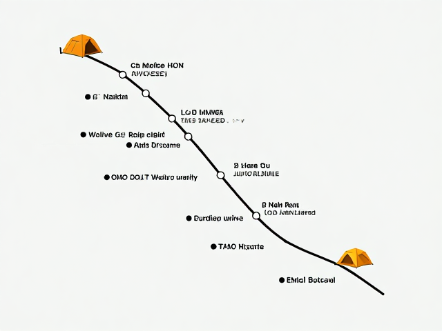 混合路况骑行攻略,非铺装路轻装帐篷搭建与行程规划