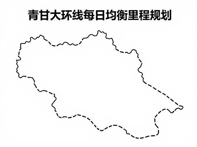 青甘大环线每日均衡里程规划，高反风险防控指南