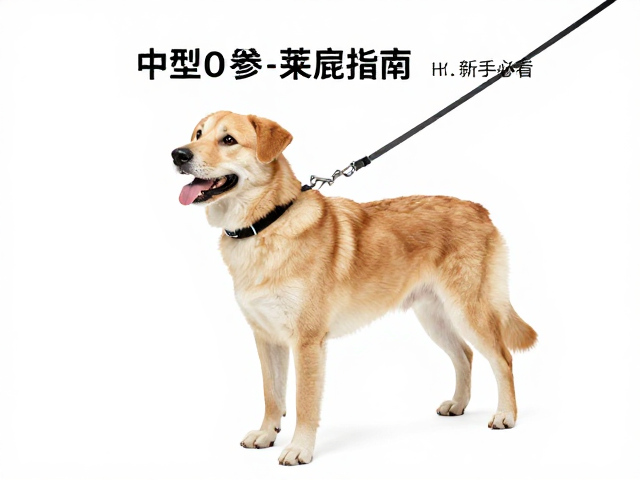 中型犬牵引绳适应指南，手势辅助训练法，新手必看